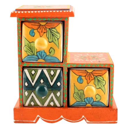 Spice Box Masala Rack Container Gift Items 